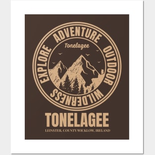 Mountain Hike In Tonelagee Ireland, Hiker’s HikingTrails Posters and Art